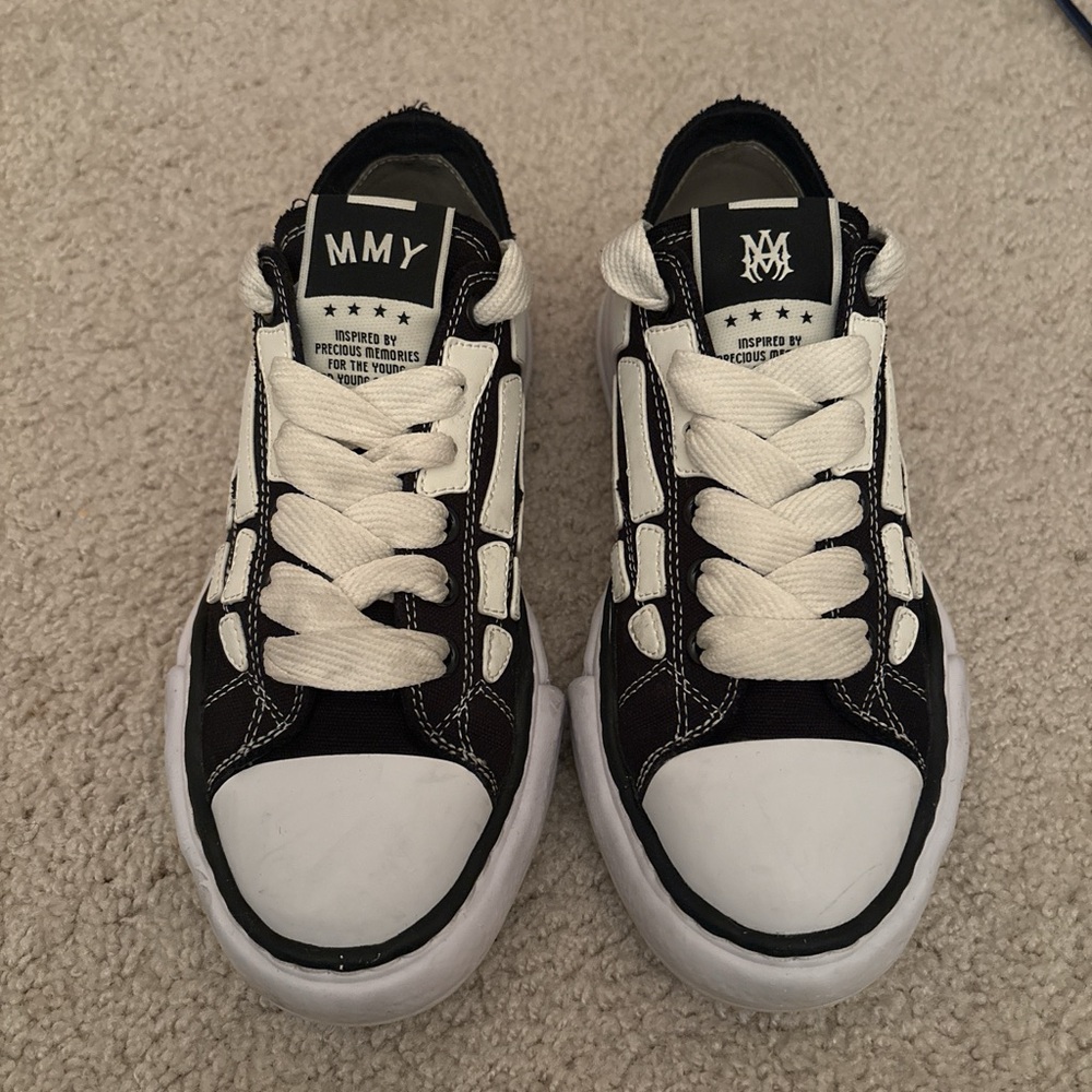 AMIRI Black and White Sneakers